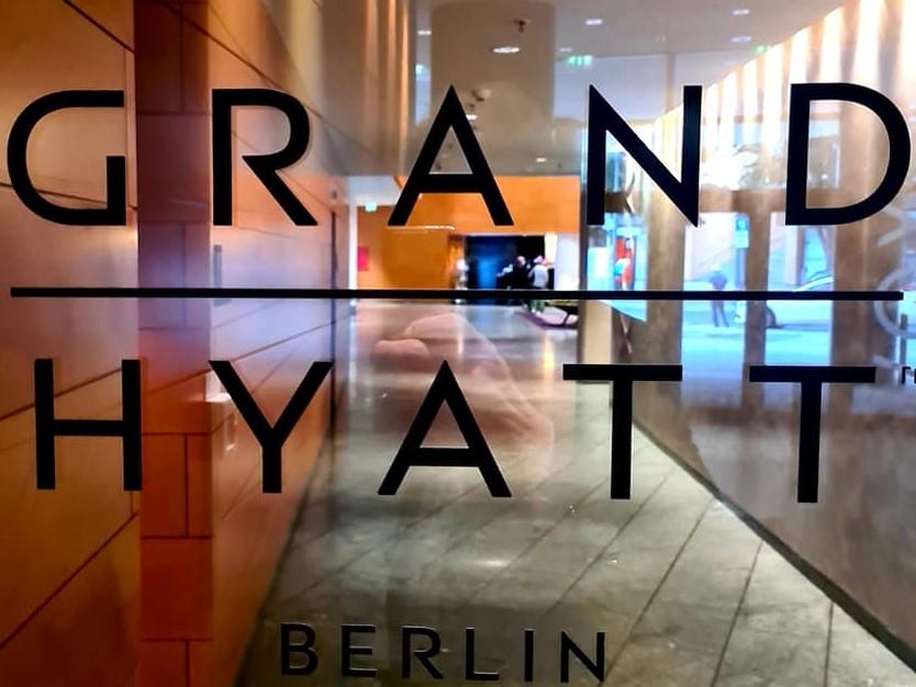 Good morning from Grand Hyatt Berlin